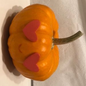 A mini pumpkin :))